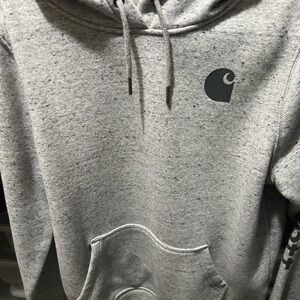 Carhartt womens Heather Gray Hoodie